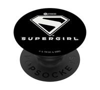 Supergirl 2026 White Shield PopSockets PopGrip Adesivo