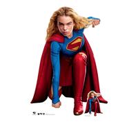 Supergirl Crouching Cartone Ritaglio Live Action Stile 2026 Con Free Mini Milly