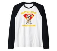 SuperGirl Krypto Watch out The Universe Maglia con Maniche Raglan