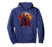 SuperGirl | Merch Ufficiale DC Comics | WBSGR03 Felpa con Cappuccio