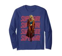 SuperGirl | Merch Ufficiale DC Comics | WBSGR04 Maglia a Manica