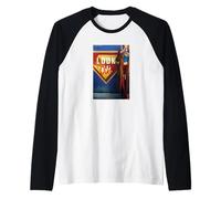 SuperGirl Poster Look out Maglia con Maniche Raglan