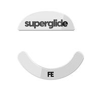 Superglide - Piedi per mouse più veloci e lisci, realizzati con vetro ultra resistente, suola super veloce e liscia e resistente, per mouse wireless Pulsar Xlite (White)