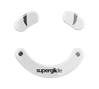Superglide - Piedini per mouse più veloci e lisci, realizzati con vetro ultra resistente e impeccabile, suola super veloce liscia e resistente