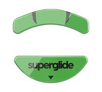 Superglide - Piedini per mouse più veloci e lisci, realizzati con vetro ultra resistente e impeccabile, suola super veloce liscia e resistente per Razer Viper Mini, colore: verde