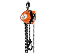 SuperHandy Catena Manuale Block paranco Come Along 1 TON 2200LBS Capacità 10FT Ascensore Heavy Duty Ganci Commercial Grade in acciaio per sollevamento Tirare costruzione di edifici garage