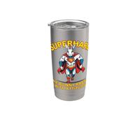 SuperHare - Costume da coniglietto da supereroe Bicchiere termico in acciaio inox doppia parete