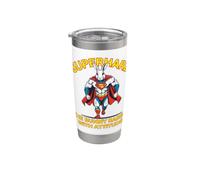 SuperHare - Costume da coniglietto da supereroe Bicchiere termico in acciaio inox doppia parete