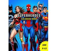 "Superheroes" Coloring book