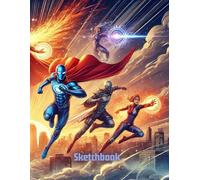 Superheroes Sketchbook: Unleash Your Inner Hero with 110 Pages of Blank Space for Drawing and Creativity!: A Fun and Inspiring Sketchbook for Kids, ... Storyboarding, and Imaginative Designs!
