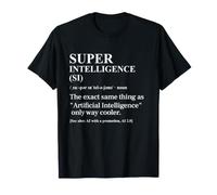 Superintelligenza Definizione Intelligenza Artificiale Web Maglietta