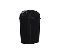 Superio Mini bidone della spazzatura da scrivania con coperchio basculante, portatile, in plastica, per piano di lavoro, scrivania, trucco, bagno, auto, sotto il lavandino, dormitorio, 5 l, 4 litri