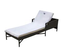 Superior Accappatoio unisex adulto, bianco, taglia W