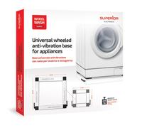 Superior Electronics - Base universale antivibrazione Super Wheel Wash con ruote per lavatrice
