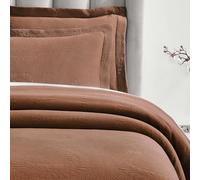 Superior Copriletto, Cotone, Arancione Bruciato, King Size