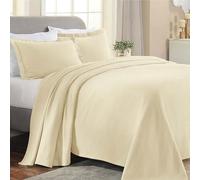 Superior Copriletto, Cotone, Avorio, Completo