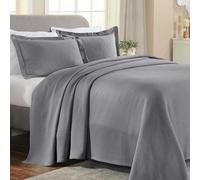 Superior Copriletto in cotone, grigio, king size
