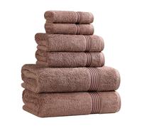 Superior, Cotone, moka, set di 6 asciugamani
