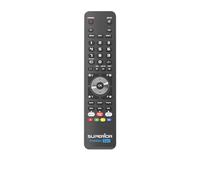 Superior Electronics Freedom 2in1 USB-C, Telecomando Universale Programmabile per Due Dispositivi, Compatibile con TV, Televisori Smart, Decoder, DVD, Proiettori, Soundbar - Nero, SUPTUB002