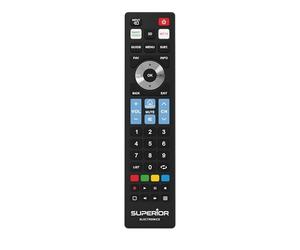 Superior Electronics Ready5 Smart - Telecomando Universale Compatibile con TV LG, Samsung, Sony, Philips e Panasonic - Pronto all’Uso Senza Programmazione - Tasti Netflix e Prime Video - SUPTRB019