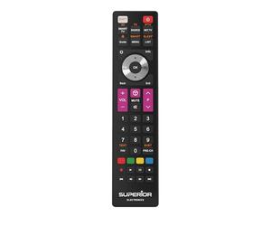 Superior Electronics Replacement Thomson/TCL - Telecomando Universale Compatibile con TV Thomson e TCL - Pronto all’Uso Senza Programmazione - Perfetto per Smart TV - Nero - SUPTRB017