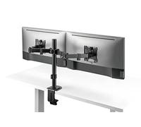 Supporto universale DOPPIO da tavolo / scrivania per monitor 17"-32" - - Superi