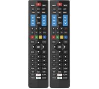 Superior Electronics Telecomando Universale per TV e Smart TV LG - Sostituzione Perfetta per il Tuo Telecomando Originale - Pronto all'Uso, Nessuna Programmazione - Nero - SUPTRB034 (Confezione da 2)