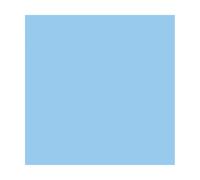 Superior Fondale Cartoncino Celeste 1,31x11m