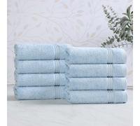 Superior Heritage Set di asciugamani in cotone egiziano, asciugamani pesanti per bagno, cucina, spa, elementi essenziali per la casa, altamente assorbenti, qualità alberghiera, include 8 asciugamani