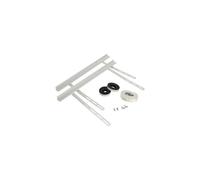 Kit per sovrapposizione lavatrice/asciugatrice lunghezza regolabile cm 55 > 66