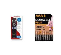 Superior LG Replacement - Telecomando di ricambio compatibile con tutti TV e SMART TV di marca LG - Pronto all'uso non richiede programmazione & Duracell - Plus AAA, Batterie Ministilo Alcaline