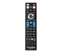 Superior PHILIPS Replacement - Telecomando di Ricambio Universale Compatibile con Tutti i TV e SMART TV di Marca PHILIPS - Pronto all'uso non Richiede Programmazione - SUPTRB010