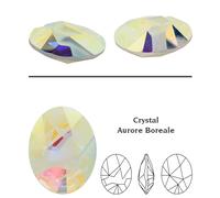 Superior PRIMERO 4921 Kaputt Oval Fancy Stones Cristalli Molte dimensioni...
