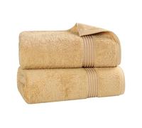 Superior Set di Asciugamani, Cotone, Oro, Teli da Bagno