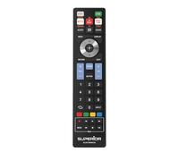 Superior Sony Replacement - Telecomando di Ricambio Universale Compatibile con Tutti i TV e SMART TV di Marca SONY - Pronto all'Uso non Richiede Programmazione - SUPTRB009