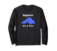 Superior State of Mind: Lake Superior Maglia a Manica