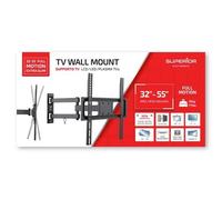 Superior SUPSTV003 Supporto TV 32-55 Full Motion Extra Slim CURVI LED PLASMA