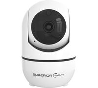 SUPERIOR TELECAMERA SMART WIFI DA INTERNO VISIONE NOTTURNA AUDIO HD iOS/ANDROID
