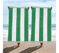 Superior Telo mare oversize, verde scuro (set di 2)
