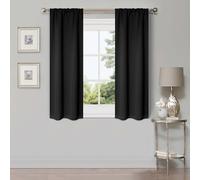 SUPERIOR Tende oscuranti, per oscurare la stanza, accenti per finestre per camera da letto, soggiorno, blocco solare, termiche, classiche moderne, collezione solida, set di 2 pannelli, tasca per asta,