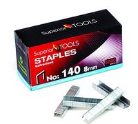 Superior Tools by SECO - Graffette zincate 140/8 (confezione da 5000)