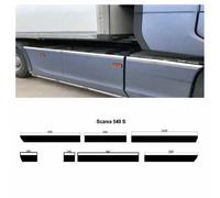 Superiore Modanatura Acciaio Inox Laterale Decorazioni per Scania S/R Next Gen