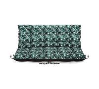 SuperKissen24. Cuscino Lungo per Panchina da Giardino 140x50 cm con Schienale 140x60 cm Resistente e Comodo per Panca da Esterno ed Interno - Exotic