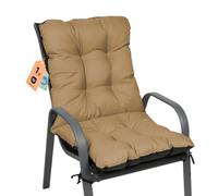 SuperKissen24. Cuscino per Sdraio 96x48 cm da Esterno ed Interno Resistente e Comodo per Sedie Reclinabili, Spiaggine e Poltrone da Giardino - Beige
