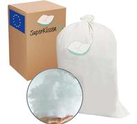 SuperKissen24. Ovatta per imbottitura in silicone di poliestere - Imbottitura cuscini - Ovatta per bricolage - Ovatta di riempimento peluche - 5 kg