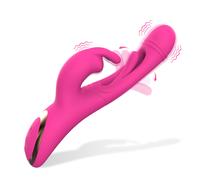 SuperLove 3in1 Flapping Rabbit G-Spot Vibrator Pink