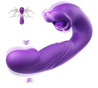 SuperLove 4in1 Thrusting, Vibrating, Licking & Sucking Ultimate Toy Purple