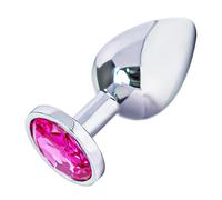 SuperLove Anal Jewel Silver-Pink
