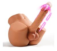 SuperLove Carlos Realistic Thrusting & Vibrating 17cm Dildo Sex Doll 4.2kg
