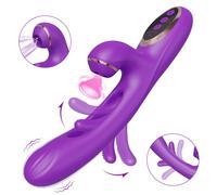 SuperLove G-Spot Rabbit Pro Vibrator Purple